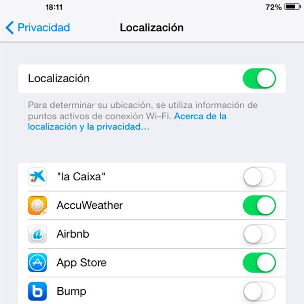 iOS7 bateria