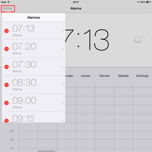 iOS7 cancion alarma