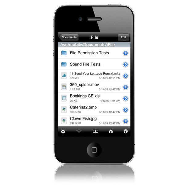 iphone jailbreak ifile