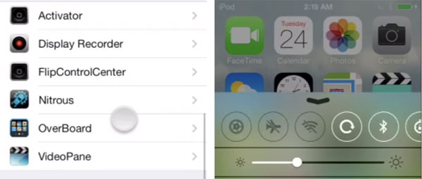 FlipControlCenter Cydia