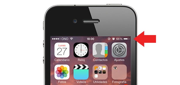 Alkaline, cambia el icono de la batería en el iPhone con Jailbreak
