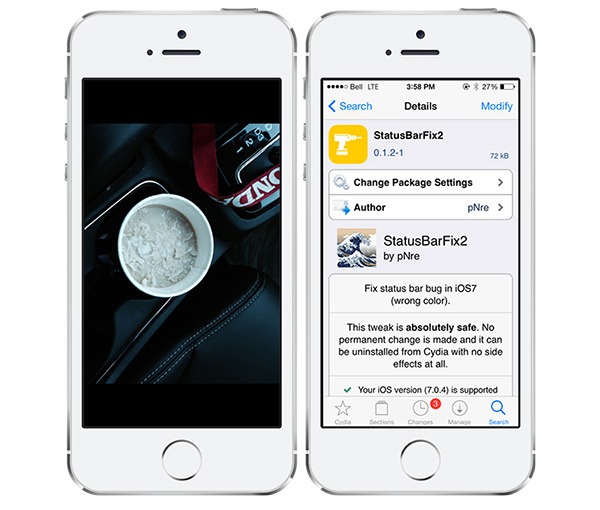 Jailbreak StatusBarFix2