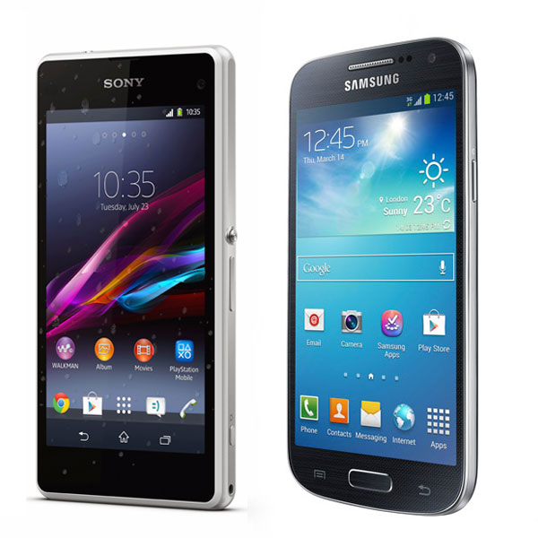 Comparativa Sony Xperia Z1 Compact vs Samsung Galaxy S4 Mini