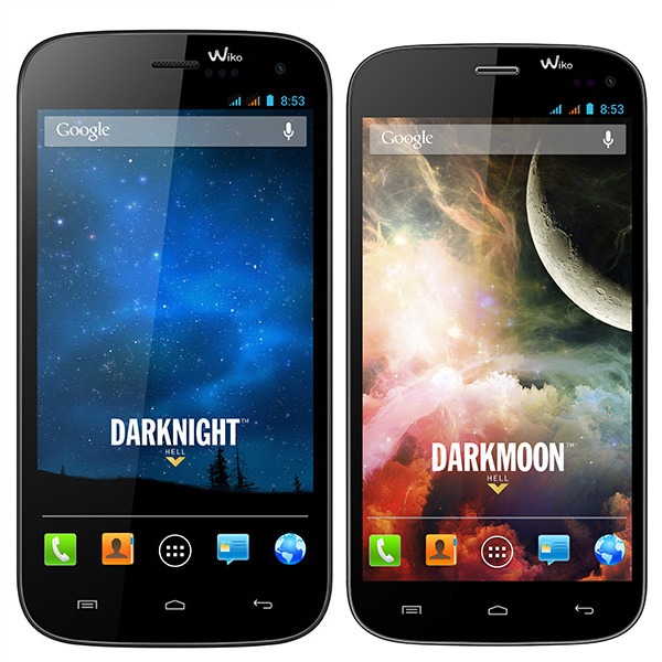 Comparativa Wiko Darknight vs Wiko Darkmoon