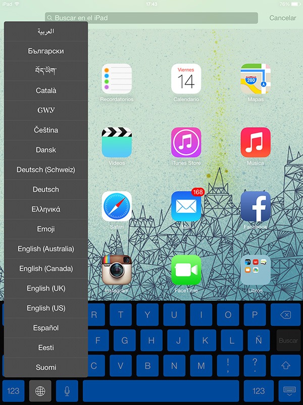 Cómo cambiar a cualquier idioma el teclado del iPhone con Jailbreak
