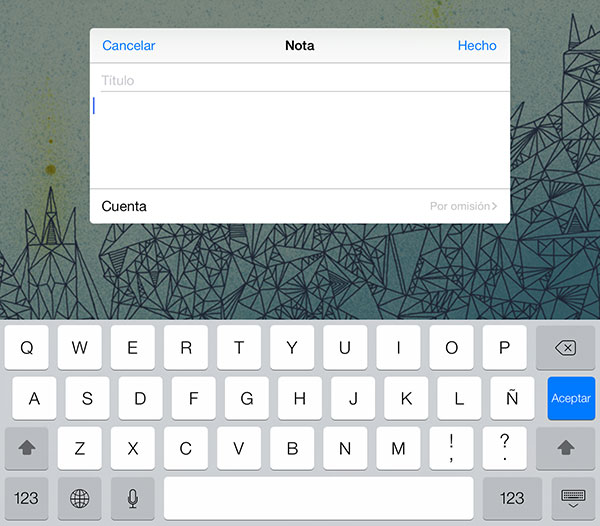 Cómo crear notas desde la pantalla de inicio del iPhone con Jailbreak