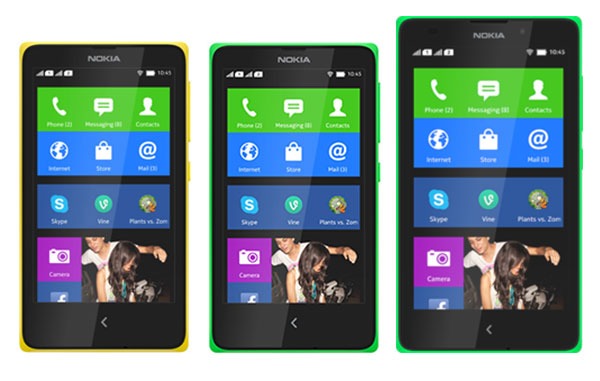 Comparamos los Nokia X, Nokia X+ y Nokia XL