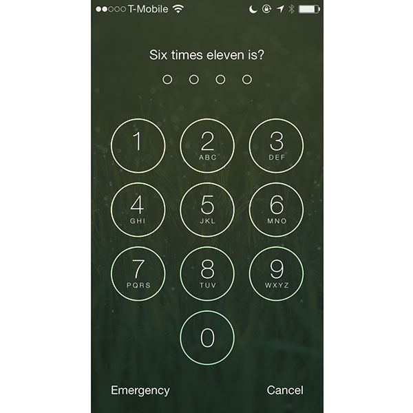 Usa problemas matemáticos para desbloquear el iPhone con Jailbreak
