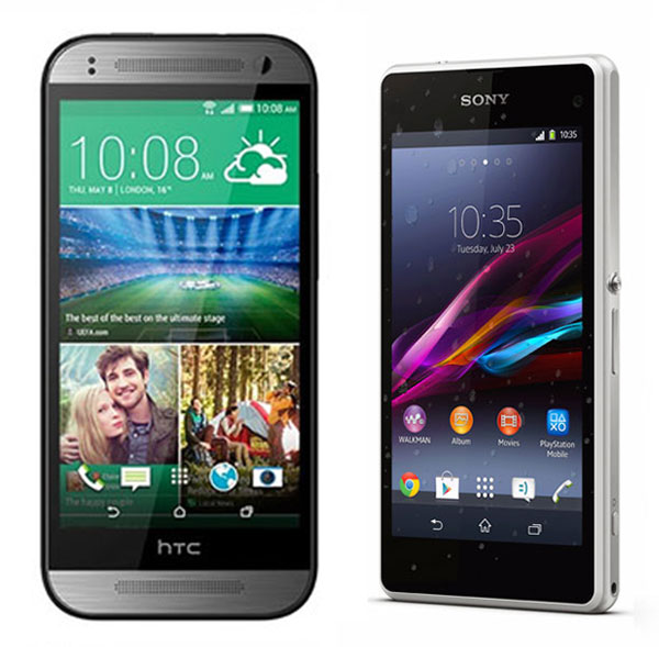 Comparativa HTC One Mini 2 vs Sony Xperia Z1 Compact