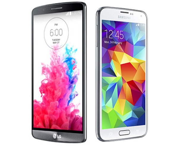 Comparativa LG G3 vs Samsung Galaxy S5