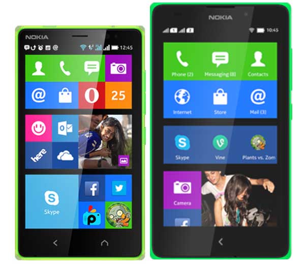 Comparativa Nokia X2 vs Nokia XL
