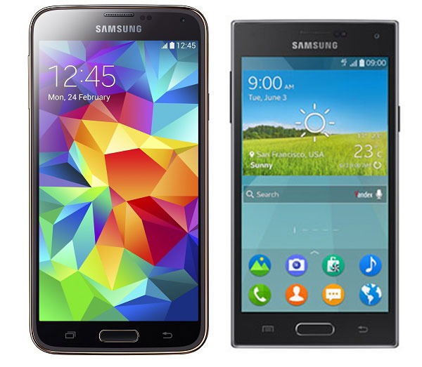 SGS5 vs SamsungZ