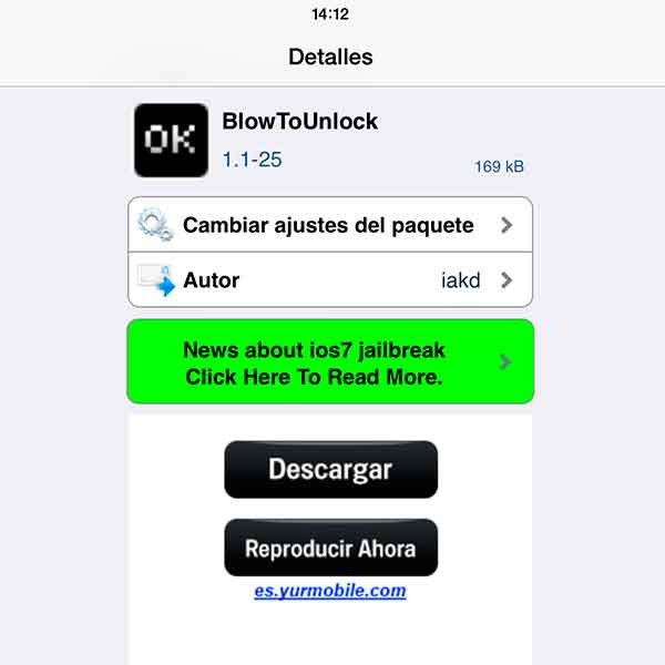 Desbloquea tu iPhone con Jailbreak soplando sobre la pantalla