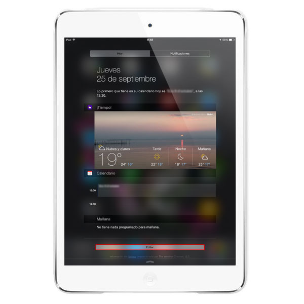 Cómo poner widgets en el Centro de Notificaciones de los iPhone y iPad con iOS 8