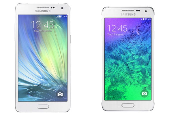 Comparativa Samsung Galaxy A5 vs Samsung Galaxy Alpha