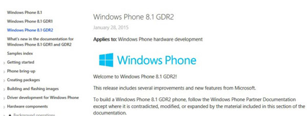 Nuevas pistas sobre Windows Phone 8.1 Update 2