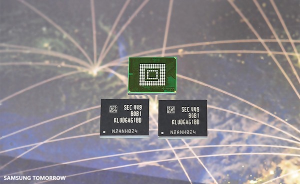 Samsung presenta una nueva memoria flash de 128 GB