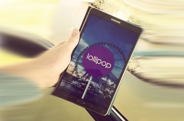 Actualización de Lollipop para la Samsung Galaxy Tab S 8.4