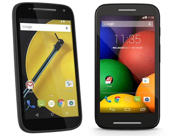Comparativa Motorola Moto E 2015 vs Motorola Moto E 2014