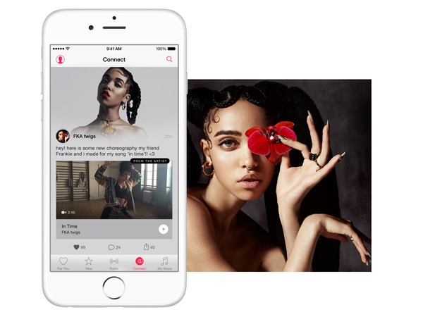 Apple music connect