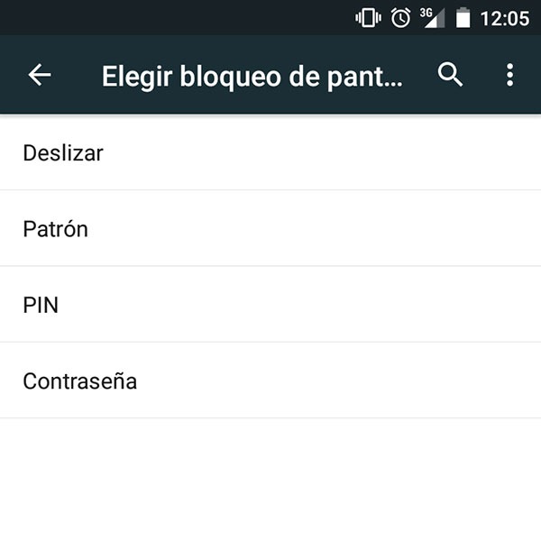 Android Bloquear Pantalla