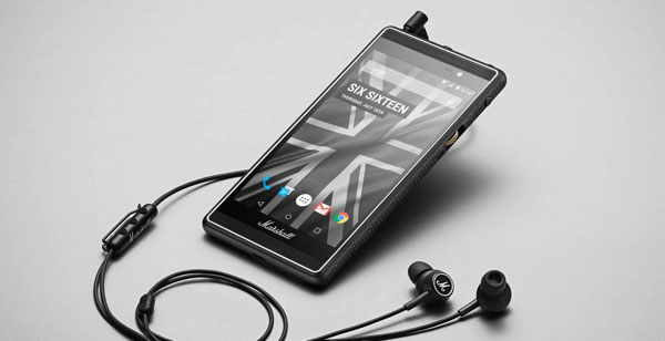 El fabricante de amplificadores Marshall anuncia su primer smartphone