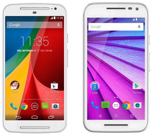 Comparativa Motorola Moto G 2014 vs Motorola Moto G 2015