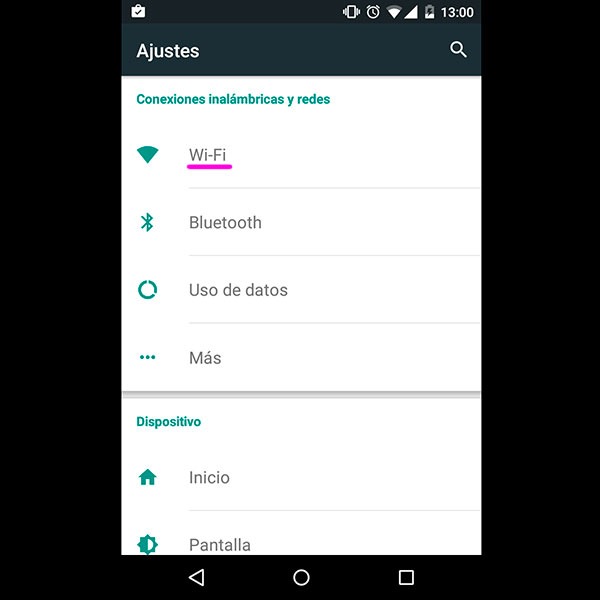 Android Conectar WiFi
