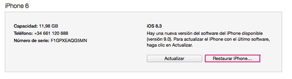 Instalar iOS 9