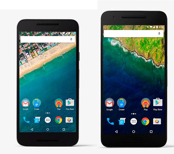 Comparativa Google Nexus 5X vs Google Nexus 6P