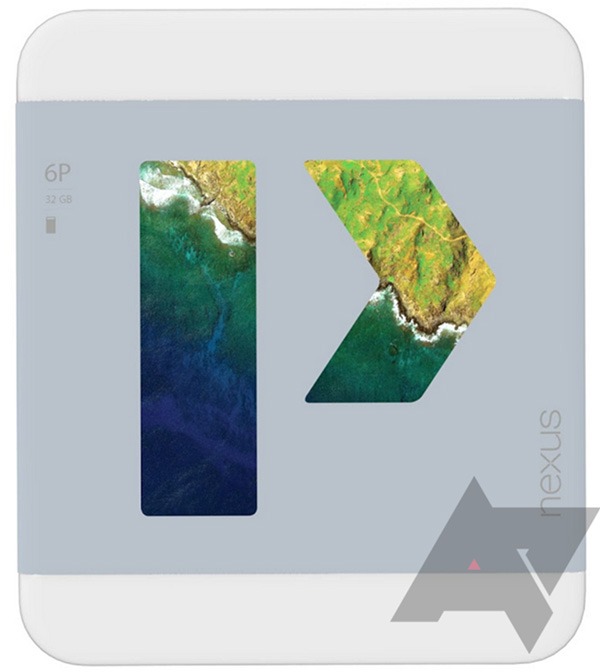 Google Nexus 6P, embalaje