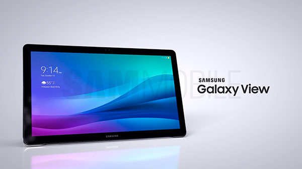 Filtradas imágenes oficiales de la tableta Samsung Galaxy View