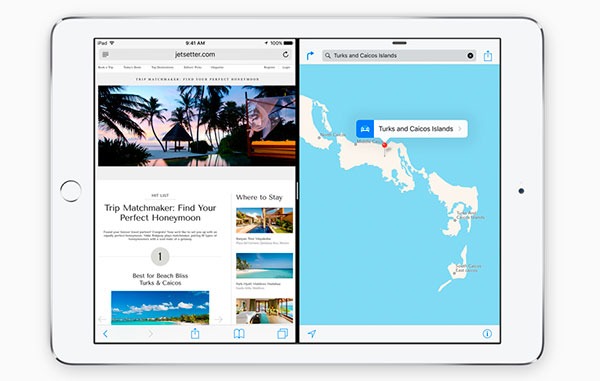 Cómo usar el modo de multitarea a pantalla dividida en iPad con iOS 9