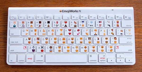 teclado emoji fisico