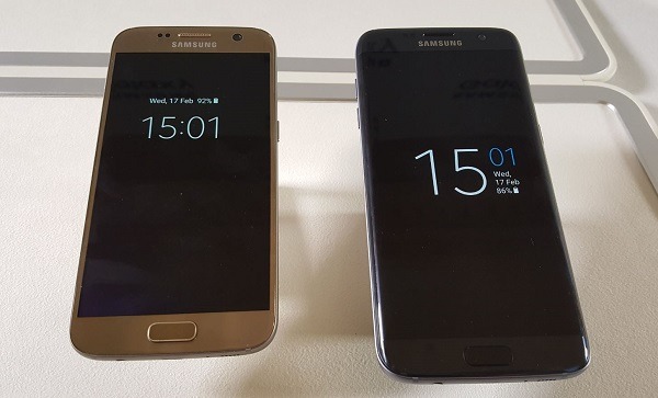 Comparativa Samsung Galaxy S7 vs Samsung Galaxy S7 edge