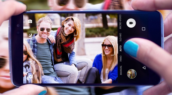 alcatel idol 4 camara