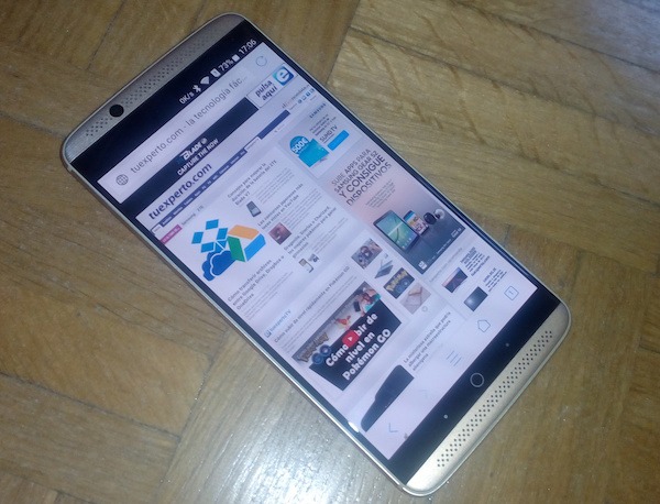 zte axon 7 cuerpo