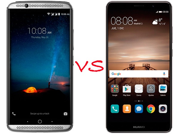Comparativa ZTE Axon 7 vs Huawei Mate 9