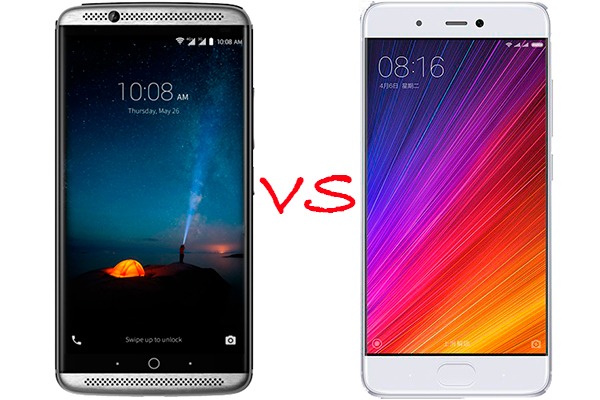 Comparativa ZTE Axon 7 vs Xiaomi Mi 5s