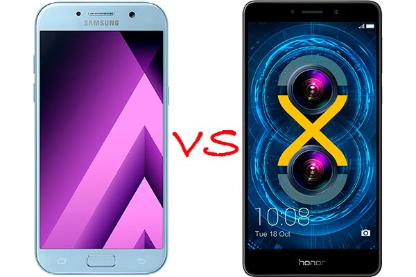 Comparativa Samsung Galaxy A5 2017 vs Honor 6X