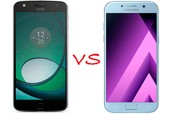 Comparativa Motorola Moto Z Play vs Samsung Galaxy A5 2017