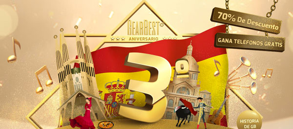Las mejores ofertas del tercer aniversario de Gearbest