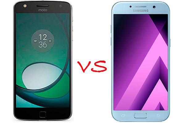 Comparativa Motorola Moto Z vs Samsung Galaxy A5 2017