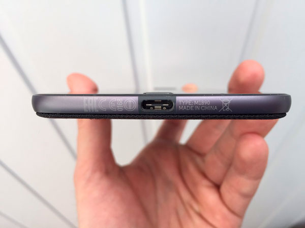 moto z conector de carga
