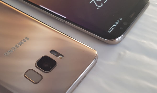 samsung galaxy s8 camara principal y delantera