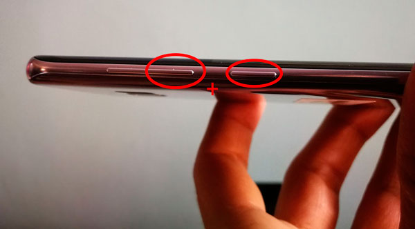 forzar reinicio Samsung Galaxy S8 y S8+ botones