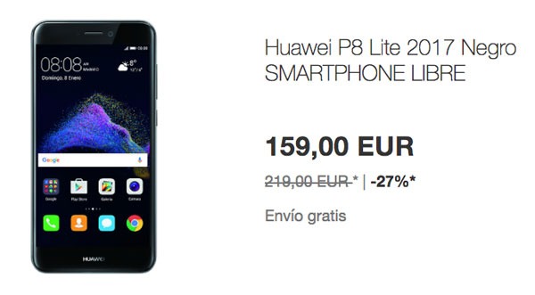Huawei Mate 10 y Huawei P8 Lite 2017, las ofertas de la semana en eBay