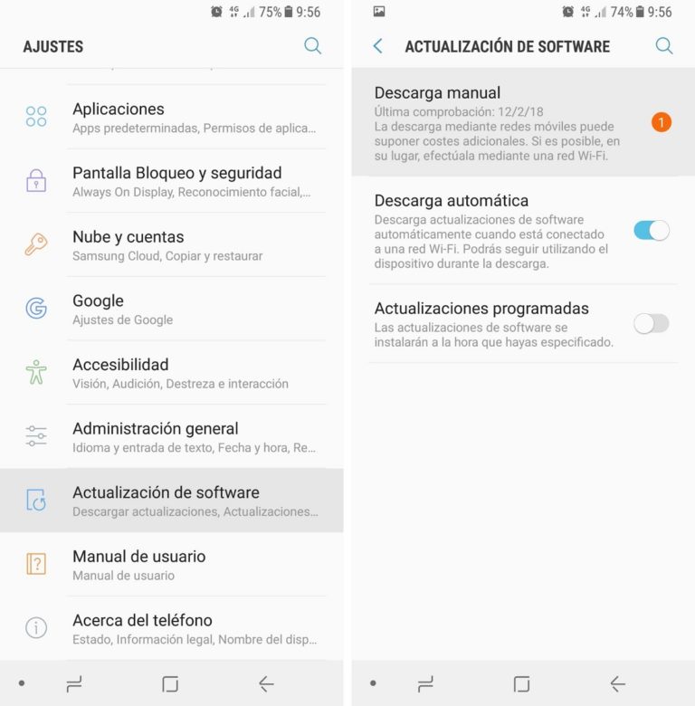 Donde Van Las Descargas En Samsung