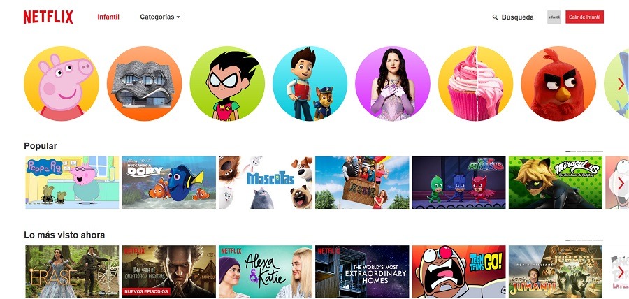 netflix infantil