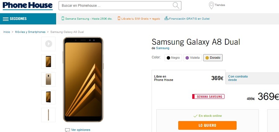 Samsung Galaxy A8 2017 Dual